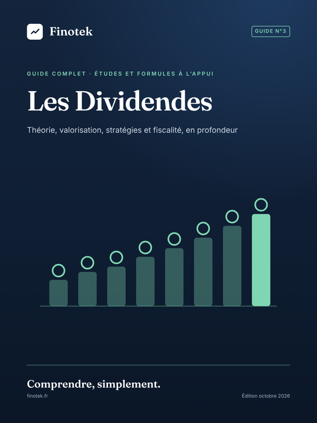 Couverture du guide Finotek n°3 : Investir pour les dividendes